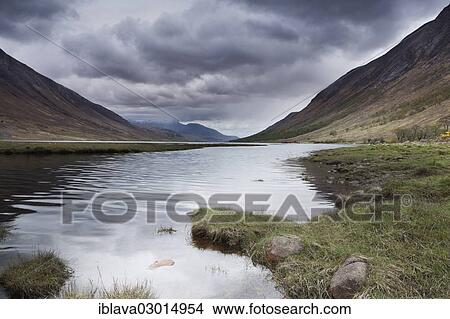 "Looking west towards the coast, from the head of Loch Etive, near Glen Coe, the lower slope of Ben Starav to the left, Glen Etive, Glen Coe, Highlands, Scotland, United Kingdom, Europe" View Large Photo Image Picture - "Looking west towards the coast, from the head of Loch Etive, near Glen Coe, the lower slope of Ben Starav to the left, Glen Etive, Glen Coe, Highlands, Scotland, United Kingdom, Europe". Fotosearch