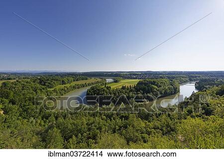 "Loop of the Lech river, near Epfach, as seen from Reichling, Epfach, Denklingen, Pfaffenwinkel region, Upper Bavaria, Bavaria, Germany, Europe" View Large Photo Image Picture - "Loop of the Lech river, near Epfach, as seen from Reichling, Epfach, Denklingen, Pfaffenwinkel region, Upper Bavaria, Bavaria, Germany, Europe". Fotosearch