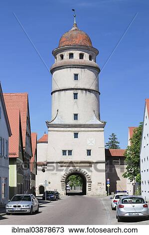 "Lopsinger Gate, Nordlingen, Romantic Road, Swabia, Bavaria, Germany, Europe" View Large Photo Image Stock Image - "Lopsinger Gate, Nordlingen, Romantic Road, Swabia, Bavaria, Germany, Europe". Fotosearch