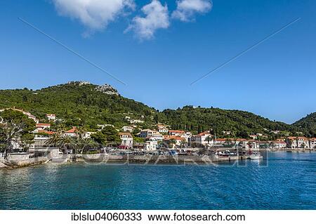 "Lopud Island, Elaphiti Islands, Adriatic, Dalmatia, Croatia, Europe" View Large Photo Image Stock Image - "Lopud Island, Elaphiti Islands, Adriatic, Dalmatia, Croatia, Europe". Fotosearch