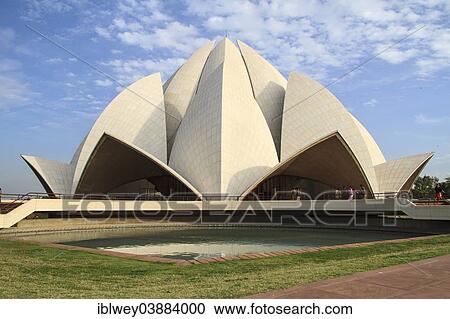 "Lotus Temple, Baha'i faith, New Delhi, Delhi, India, Asia" View Large Photo Image Stock Image - "Lotus Temple, Baha'i faith, New Delhi, Delhi, India, Asia". Fotosearch