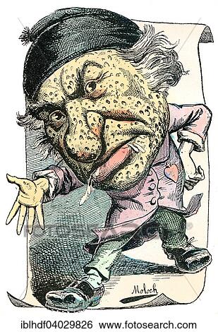 "Louis Veuillot, a French journalist and author, political caricature, 1882, by Alphonse Hector Colomb pseudonym B. Moloch, a French caricaturist" View Large Photo Image Stock Photograph - "Louis Veuillot, a French journalist and author, political caricature, 1882, by Alphonse Hector Colomb pseudonym B. Moloch, a French caricaturist". Fotosearch