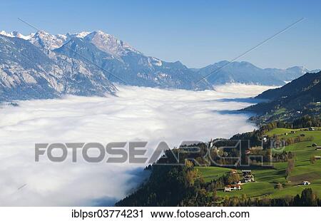 "Low-hanging clouds near Weerberg, Tyrolean Lower Inn Valley, Tyrol, Austria, Europe" View Large Photo Image Stock Image - "Low-hanging clouds near Weerberg, Tyrolean Lower Inn Valley, Tyrol, Austria, Europe". Fotosearch
