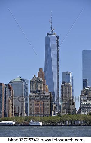 "Lower Manhattan skyline with the new World Trade Center, Manhattan, New York City, New York, United States, North America" View Large Photo Image Stock Image - "Lower Manhattan skyline with the new World Trade Center, Manhattan, New York City, New York, United States, North America". Fotosearch