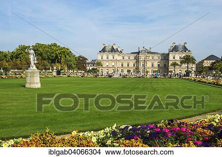 "Luxembourg Palace and Gardens, Paris, France, Europe" View Large Photo Image Picture - "Luxembourg Palace and Gardens, Paris, France, Europe". Fotosearch