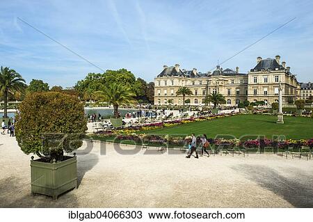 "Luxembourg Palace and Gardens, Paris, France, Europe" View Large Photo Image Stock Image - "Luxembourg Palace and Gardens, Paris, France, Europe". Fotosearch