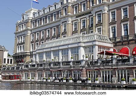 "Luxury hotel InterContinental Amstel Amsterdam on Amstel Canal, Amsterdam, province of North Holland, The Netherlands, Europe" View Large Photo Image Picture - "Luxury hotel InterContinental Amstel Amsterdam on Amstel Canal, Amsterdam, province of North Holland, The Netherlands, Europe". Fotosearch