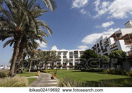 Stock Image - Luxury hotel, Park Hyatt Dubai, Dubai, United Arab Emirates, Middle East, Asia. Fotosearch