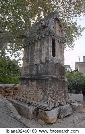 "Lycian sarcophagus, Kas, Kas, Turkey, Asia" View Large Photo Image Stock Image - "Lycian sarcophagus, Kas, Kas, Turkey, Asia". Fotosearch