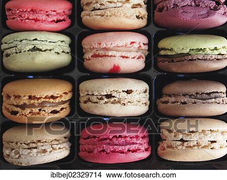 Picture - Macaroons. Fotosearch