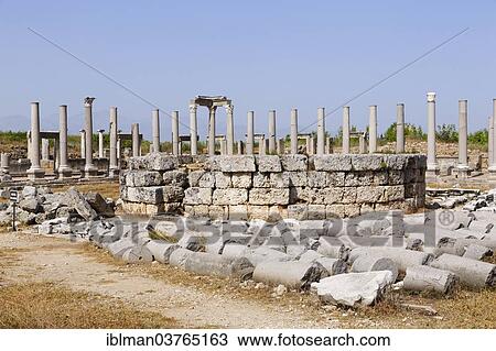 "Macellum and Agora, ancient city of Perge, Perge, Aksu, Turkish Riviera, Province of Antalya, Mediterranean Region, Turkey, Asia" View Large Photo Image Stock Image - "Macellum and Agora, ancient city of Perge, Perge, Aksu, Turkish Riviera, Province of Antalya, Mediterranean Region, Turkey, Asia". Fotosearch