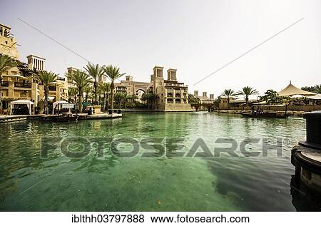 "Madinat Jumeirah, Arabian Resort, Umm Suqeim 3, Dubai, United Arab Emirates, Asia" View Large Photo Image Stock Photo - "Madinat Jumeirah, Arabian Resort, Umm Suqeim 3, Dubai, United Arab Emirates, Asia". Fotosearch