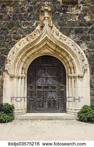 "Magnificent front door of Castell de Cap Roig manor, Jardines de Cap Roig, Calella de Palafrugell, Palafrugell, Costa Brava, Catalonia, Spain, Europe" View Large Photo Image Stock Photograph - "Magnificent front door of Castell de Cap Roig manor, Jardines de Cap Roig, Calella de Palafrugell, Palafrugell, Costa Brava, Catalonia, Spain, Europe". Fotosearch