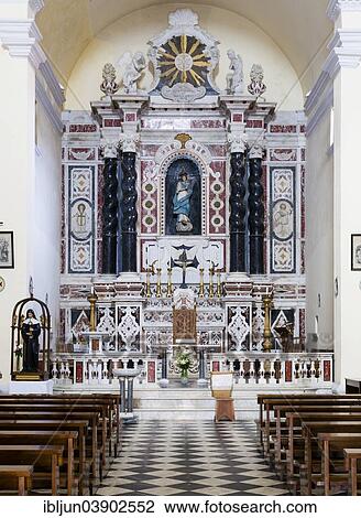 "Main altar with marble inlays, marble inlays in the Jesuit church of Chiesa della Purissima o del Collegio, also Chiesa del Collegio, 1578, Iglesias, Iglesiente, Sardinia, Italy, Europe" View Large Photo Image Stock Image - "Main altar with marble inlays, marble inlays in the Jesuit church of Chiesa della Purissima o del Collegio, also Chiesa del Collegio, 1578, Iglesias, Iglesiente, Sardinia, Italy, Europe". Fotosearch
