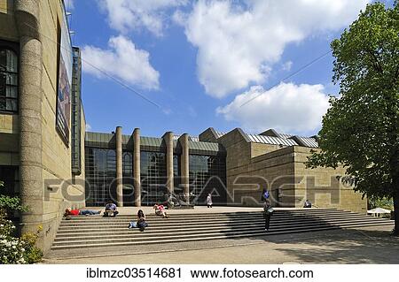 "Main entrance of the Neue Pinakothek art gallery with visitors on the stairs, Munich, Upper Bavaria, Bavaria, Germany, Europe" View Large Photo Image Stock Image - "Main entrance of the Neue Pinakothek art gallery with visitors on the stairs, Munich, Upper Bavaria, Bavaria, Germany, Europe". Fotosearch