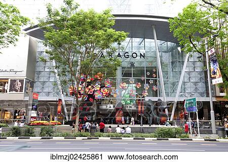 "Main entrance, people in front of The Paragon Complex, a modern shopping centre on Orchard Road, Central Area, Central Business District, Singapore, Asia" View Large Photo Image Stock Image - "Main entrance, people in front of The Paragon Complex, a modern shopping centre on Orchard Road, Central Area, Central Business District, Singapore, Asia". Fotosearch