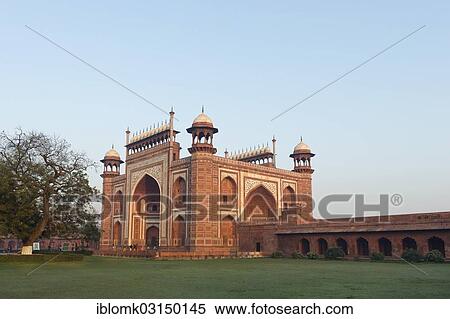 "Main entrance, Taj Mahal, mausoleum, UNESCO World Heritage Site, Agra, Uttar Pradesh, India, Asia" View Large Photo Image Stock Photography - "Main entrance, Taj Mahal, mausoleum, UNESCO World Heritage Site, Agra, Uttar Pradesh, India, Asia". Fotosearch
