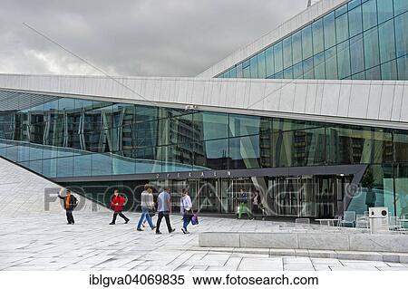 "Main entrance to the new Oslo Opera House, Oslo, Norway, Europe" View Large Photo Image Stock Photography - "Main entrance to the new Oslo Opera House, Oslo, Norway, Europe". Fotosearch