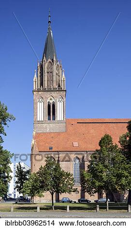 "Main parish church of St. Mary, North German Brick Gothic, Neubrandenburg, Mecklenburg-Western Pomerania, Germany, Europe" View Large Photo Image Picture - "Main parish church of St. Mary, North German Brick Gothic, Neubrandenburg, Mecklenburg-Western Pomerania, Germany, Europe". Fotosearch