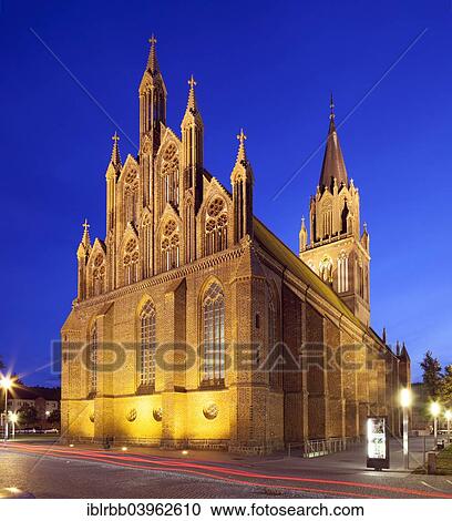 "Main parish church of St. Mary, North German Brick Gothic, Neubrandenburg, Mecklenburg-Western Pomerania, Germany, Europe" View Large Photo Image Stock Image - "Main parish church of St. Mary, North German Brick Gothic, Neubrandenburg, Mecklenburg-Western Pomerania, Germany, Europe". Fotosearch