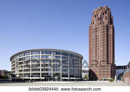 "Main Plaza, hotel and residential building in the style of old American skyscrapers, architect Hans Kollhoff, Frankfurt am Main, Hesse, Germany, Europe" View Large Photo Image Stock Photography - "Main Plaza, hotel and residential building in the style of old American skyscrapers, architect Hans Kollhoff, Frankfurt am Main, Hesse, Germany, Europe". Fotosearch