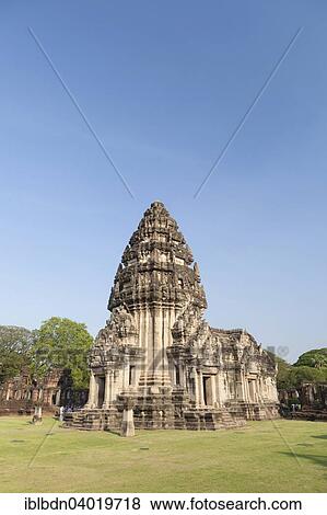 "Main tower, Prasat Hin Phimai temple, Geschichtspark Phimai, Thailand, Asia" View Large Photo Image Stock Photo - "Main tower, Prasat Hin Phimai temple, Geschichtspark Phimai, Thailand, Asia". Fotosearch