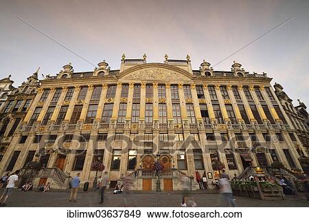 "Maisons des Ducs de Brabant in the evening light, guild houses, Grote Markt, Grand Place, UNESCO World Heritage Site, Brussels, Brussels Region, Belgium, Europe" View Large Photo Image Stock Photo - "Maisons des Ducs de Brabant in the evening light, guild houses, Grote Markt, Grand Place, UNESCO World Heritage Site, Brussels, Brussels Region, Belgium, Europe". Fotosearch