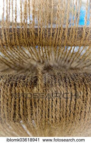 "Making ropes from coconut fibres in a small business, Vembanad lake, Kerala, India, Asia" View Large Photo Image Stock Image - "Making ropes from coconut fibres in a small business, Vembanad lake, Kerala, India, Asia". Fotosearch
