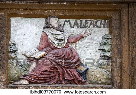 "Malachi, a Jewish prophet, wood carving, Alte Lateinschule Alfeld building, Alfeld, Lower Saxony, Germany, Europe" View Large Photo Image Stock Image - "Malachi, a Jewish prophet, wood carving, Alte Lateinschule Alfeld building, Alfeld, Lower Saxony, Germany, Europe". Fotosearch