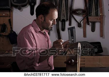 "Male, 35-40 years, doing pinfeather embroidery, Reith im Alpbach, Tyrol, Austria, Europe" View Large Photo Image Stock Photo - "Male, 35-40 years, doing pinfeather embroidery, Reith im Alpbach, Tyrol, Austria, Europe". Fotosearch