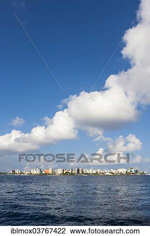 "Male seen from the sea, Male, North Male Atoll, Maldives, Asia" View Large Photo Image Stock Image - "Male seen from the sea, Male, North Male Atoll, Maldives, Asia". Fotosearch