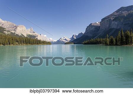 "Maligne Lake, Jasper National Park, Canada, North America" View Large Photo Image Picture - "Maligne Lake, Jasper National Park, Canada, North America". Fotosearch