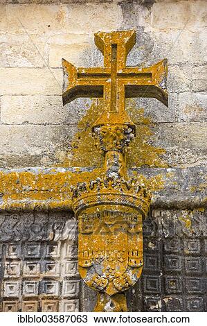 "Maltese Cross on a Manueline window, Convento de Cristo, Castle of the Knights Templar, UNESCO World Cultural Heritage Site, Tomar, Santarem District, Portugal, Europe" View Large Photo Image Stock Image - "Maltese Cross on a Manueline window, Convento de Cristo, Castle of the Knights Templar, UNESCO World Cultural Heritage Site, Tomar, Santarem District, Portugal, Europe". Fotosearch