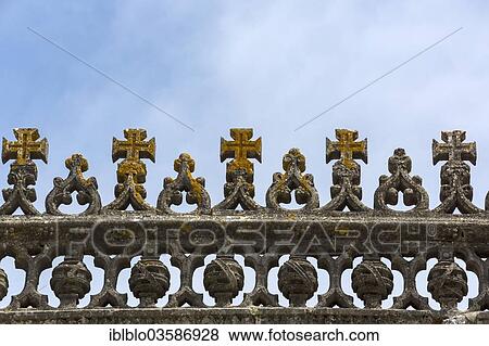 "Maltese crosses on the Convento de Cristo, Castle of the Knights Templar, UNESCO World Cultural Heritage Site, Tomar, Santarem District, Portugal, Europe" View Large Photo Image Stock Photo - "Maltese crosses on the Convento de Cristo, Castle of the Knights Templar, UNESCO World Cultural Heritage Site, Tomar, Santarem District, Portugal, Europe". Fotosearch