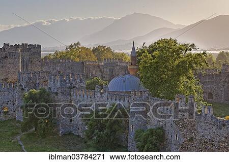 Stock Image - "Mamure Castle, Anamur, Mersin province, Cilicia, Turkish Riviera, Turkey, Asia". Fotosearch