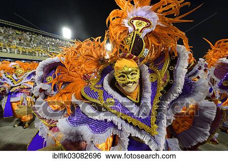 "Man wearing a colourful costume, parade of the samba school Academicos do Salgueiro, Sambodromo, Rio de Janeiro, Brazil, South America" View Large Photo Image Stock Photograph - "Man wearing a colourful costume, parade of the samba school Academicos do Salgueiro, Sambodromo, Rio de Janeiro, Brazil, South America". Fotosearch