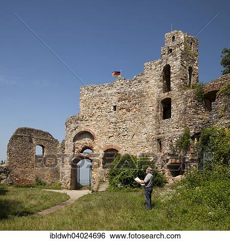 "Man with map in front of the Burg Staufen castle ruins, Staufen im Breisgau, Black Forest, Baden-Wurttemberg, Germany, Europe" View Large Photo Image Stock Photograph - "Man with map in front of the Burg Staufen castle ruins, Staufen im Breisgau, Black Forest, Baden-Wurttemberg, Germany, Europe". Fotosearch