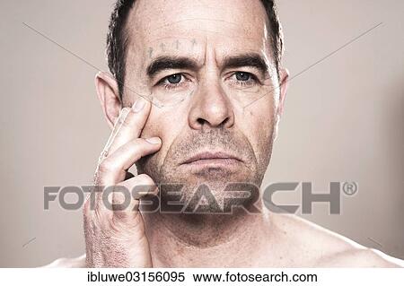 "Man with markings for plastic surgery on his face, Mannheim, Baden-Wurttemberg, Germany, Europe" View Large Photo Image Stock Photography - "Man with markings for plastic surgery on his face, Mannheim, Baden-Wurttemberg, Germany, Europe". Fotosearch