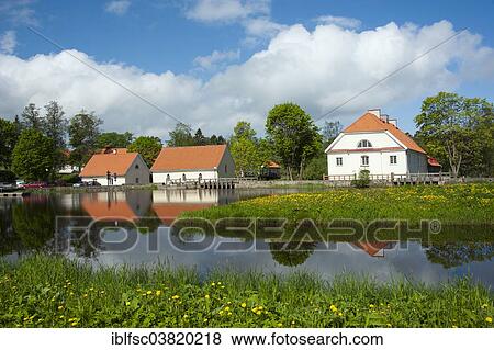 Stock Photo - "Manor, Vihula, Laane-Viru, Estonia, Baltic States, Europe". Fotosearch