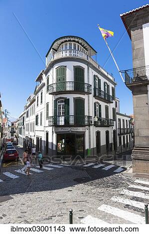 "Mansion in the historic town centre of Funchal, Santa Luzia, Funchal, Madeira, Portugal, Europe" View Large Photo Image Stock Image - "Mansion in the historic town centre of Funchal, Santa Luzia, Funchal, Madeira, Portugal, Europe". Fotosearch