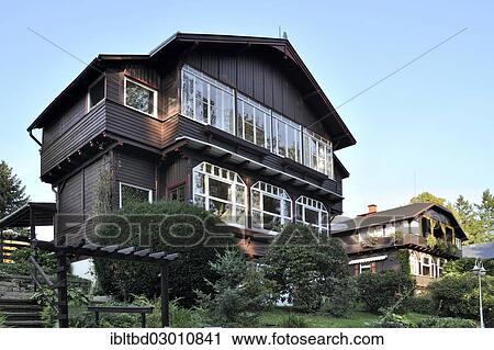 "Mansion in the Waldvillenkolonie district, designed by Sendig, Ostrau, Bad Schandau, Saxon Switzerland region, Saxony, Germany, Europe" View Large Photo Image Stock Image - "Mansion in the Waldvillenkolonie district, designed by Sendig, Ostrau, Bad Schandau, Saxon Switzerland region, Saxony, Germany, Europe". Fotosearch