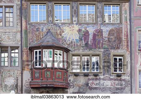 "Mansion, Stein am Rhein, Canton of Schaffhausen, Switzerland, Europe" View Large Photo Image Stock Image - "Mansion, Stein am Rhein, Canton of Schaffhausen, Switzerland, Europe". Fotosearch