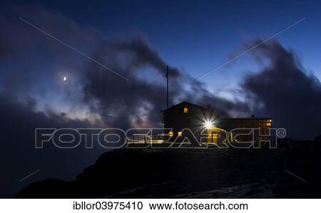 "Mantova Hut by night, Monte Rosa, Alps, Valle d'Aosta, Italy, Europe" View Large Photo Image Stock Image - "Mantova Hut by night, Monte Rosa, Alps, Valle d'Aosta, Italy, Europe". Fotosearch