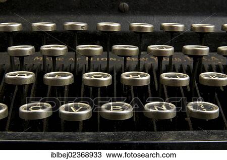 Stock Image - "Manual typewriter, Remington". Fotosearch