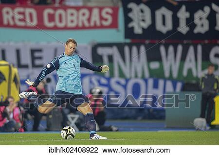 "Manuel Neuer, #1 Germany, kicks the ball during the WC qualifier soccer game on September 11, 2012 in Vienna, Austria, Europe" View Large Photo Image Stock Image - "Manuel Neuer, #1 Germany, kicks the ball during the WC qualifier soccer game on September 11, 2012 in Vienna, Austria, Europe". Fotosearch