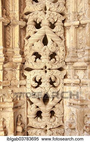"Manueline decoration, Unfinished Chapels, Dominican abbey Batalha Monastery, Unesco World Heritage Site, Batalha, Leiria district, Portugal, Europe" View Large Photo Image Stock Photography - "Manueline decoration, Unfinished Chapels, Dominican abbey Batalha Monastery, Unesco World Heritage Site, Batalha, Leiria district, Portugal, Europe". Fotosearch