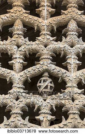 "Manueline tracery in the cloister, Monastery of Santa Maria da Vitoria, Monastery Church of Batalha, Mosteiro da Batalha, UNESCO World Cultural Heritage Site, Batalha, Leiria District, Portugal, Europe" View Large Photo Image Stock Photo - "Manueline tracery in the cloister, Monastery of Santa Maria da Vitoria, Monastery Church of Batalha, Mosteiro da Batalha, UNESCO World Cultural Heritage Site, Batalha, Leiria District, Portugal, Europe". Fotosearch