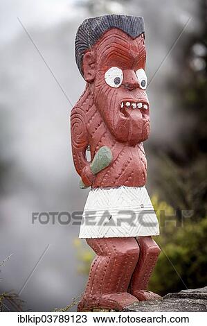 "Maori carving, Maori village, Whakararewa, Rotorua, North Island, New Zealand, Oceania" View Large Photo Image Stock Image - "Maori carving, Maori village, Whakararewa, Rotorua, North Island, New Zealand, Oceania". Fotosearch