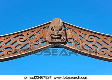 "Maori carvings at Princes Wharf, Viaduct Basin, Auckland, Auckland Region, New Zealand, Oceania" View Large Photo Image Stock Photo - "Maori carvings at Princes Wharf, Viaduct Basin, Auckland, Auckland Region, New Zealand, Oceania". Fotosearch