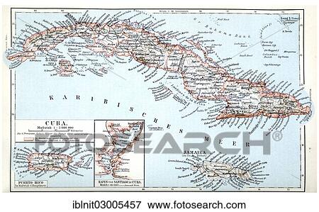 "Map of Cuba, from Meyers Konversations-Lexikon encyclopaedia, 1897" View Large Photo Image Stock Photo - "Map of Cuba, from Meyers Konversations-Lexikon encyclopaedia, 1897". Fotosearch